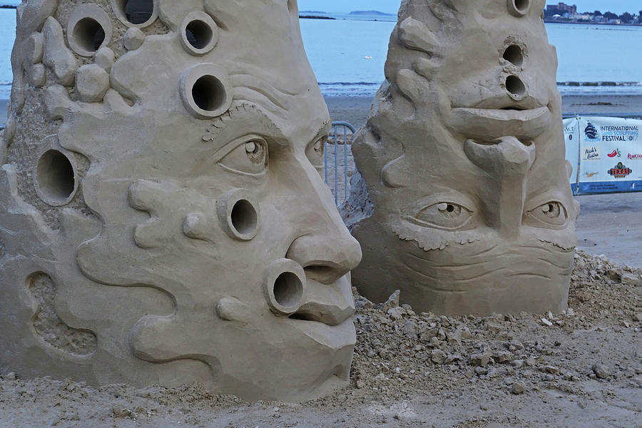 Revere Beach Sand Sculptures 2017 Revere MA Photograph by Toby McGuire