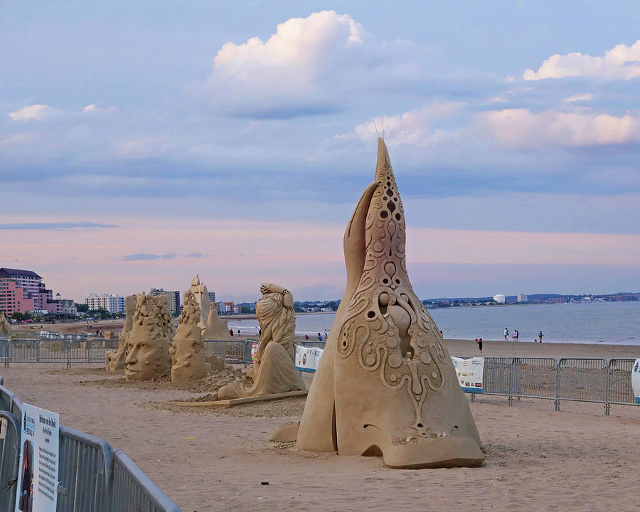 Revere Beach Sand Sculptures 2017 Photograph by Toby McGuire