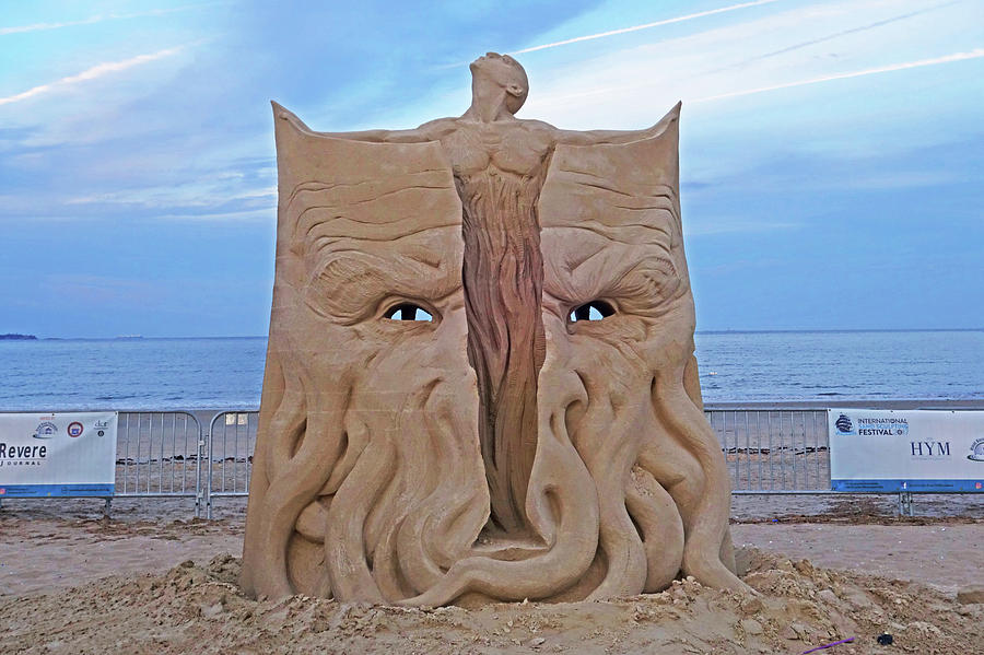 Revere Beach Sand Sculptures Revere MA 2017 Photograph by Toby McGuire