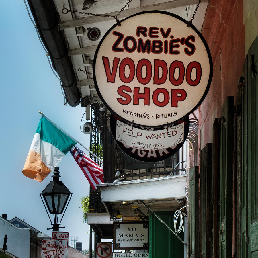 Reverend Zombies House Of Voodoo Photograph by Greg and Chrystal Mimbs