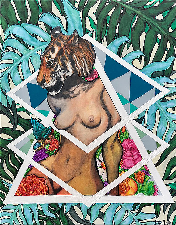 Jungle Mixed Media - Reverie by Brittany Everette
