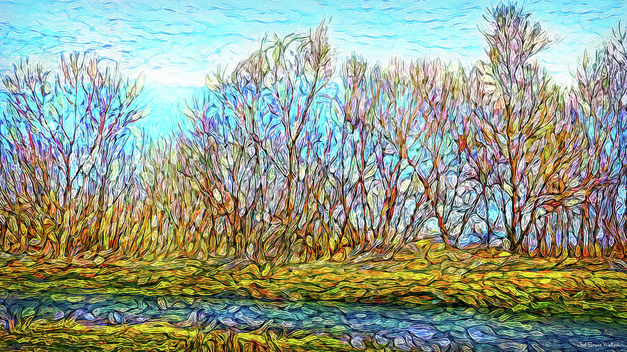 Reverie Of The Trees Digital Art by Joel Bruce Wallach
