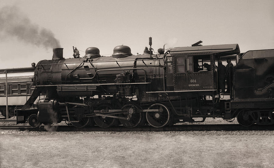 Train Photograph - Reverse Throttle by Richard Rizzo