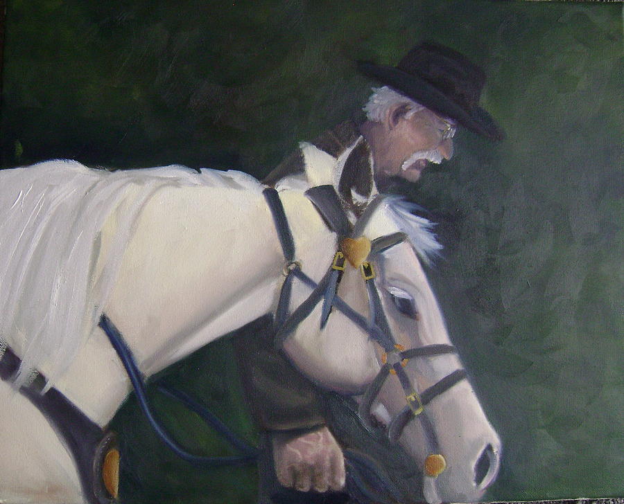 revised- Mans Best Friend Painting by Toni Berry revised- Mans Best Friend Painting by Toni Berry