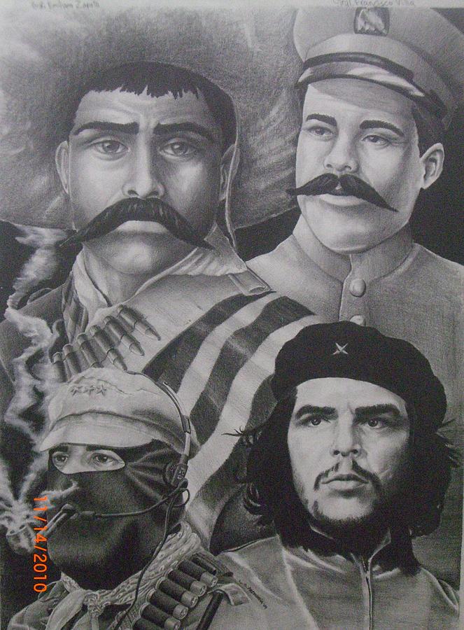 Revolutionaries Drawing By Gustavo Archundia Fine Art America 1140