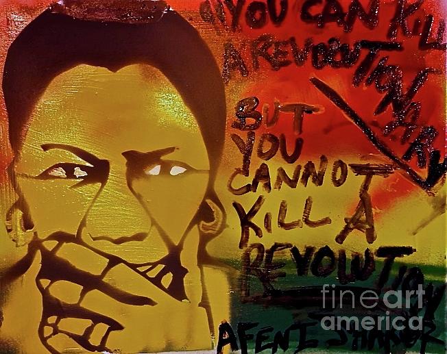  Revolutionary Afeni Shakur Painting by Tony B Conscious