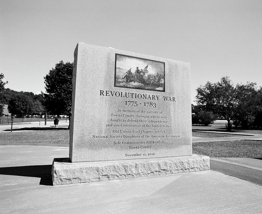 120 Film Photograph - Revolutionary War Memorial 1775 to 1783 by Timothy Wildey