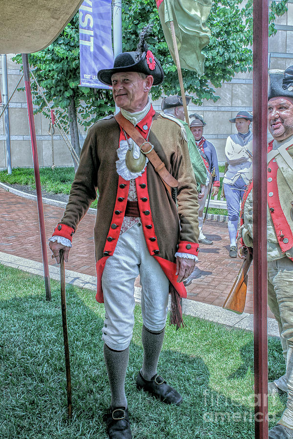 Revolutionary War Officer Photograph by Sandy Moulder