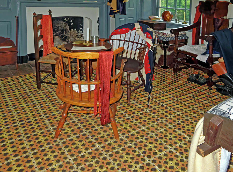 Revolutionary War Officers Room Photograph by Sally Weigand