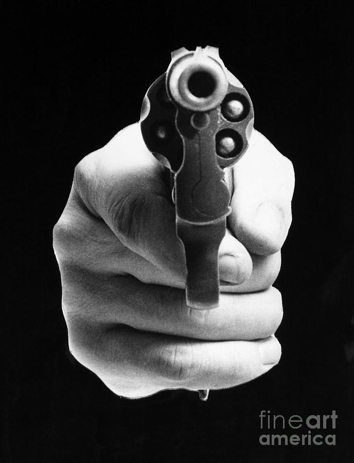 Revolver Pointing At You