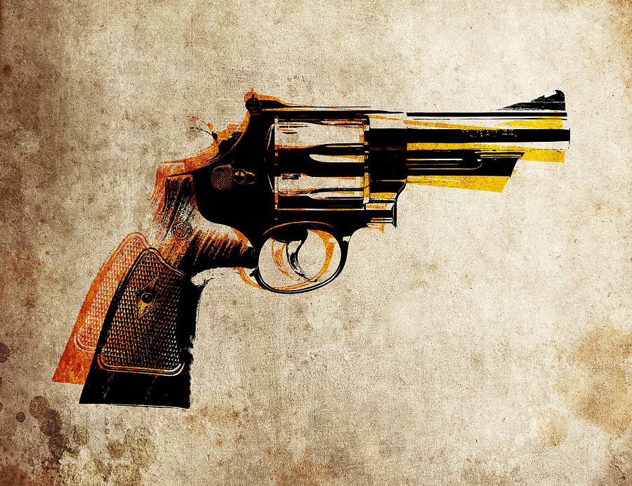 Revolver Digital Art - Revolver by Michael Tompsett