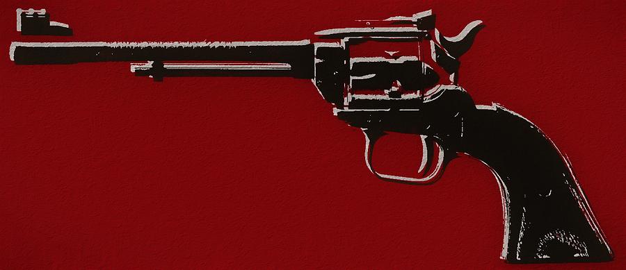 Revolver Mixed Media - Revolver Pop Art by Dan Sproul Revolver Mixed Media - Revolver Pop Art by Dan Sproul
