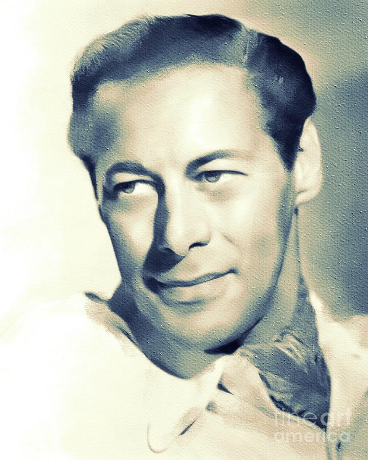 Rex Harrison, Hollywood Legend Painting by Esoterica Art Agency