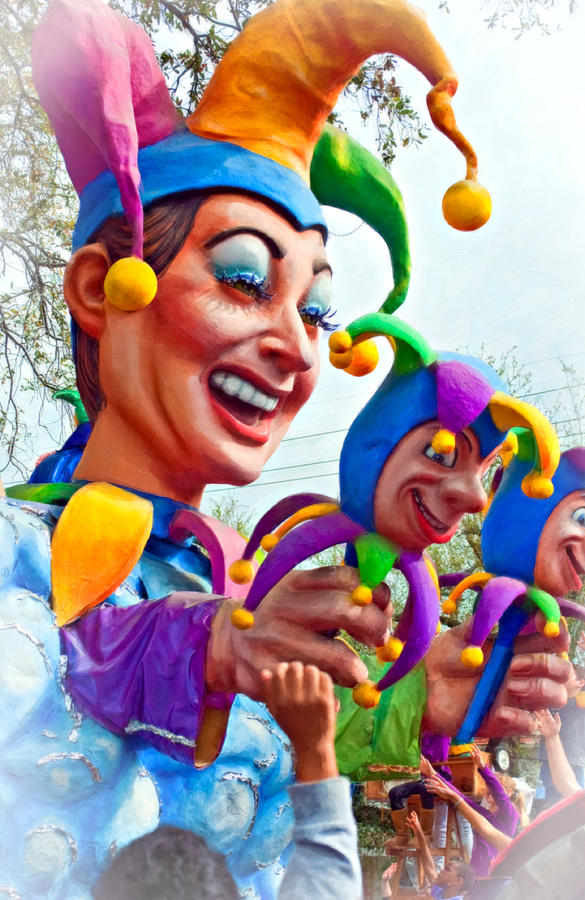 New Orleans Photograph - Rex Mardi Gras Parade XI paint by Steve Harrington