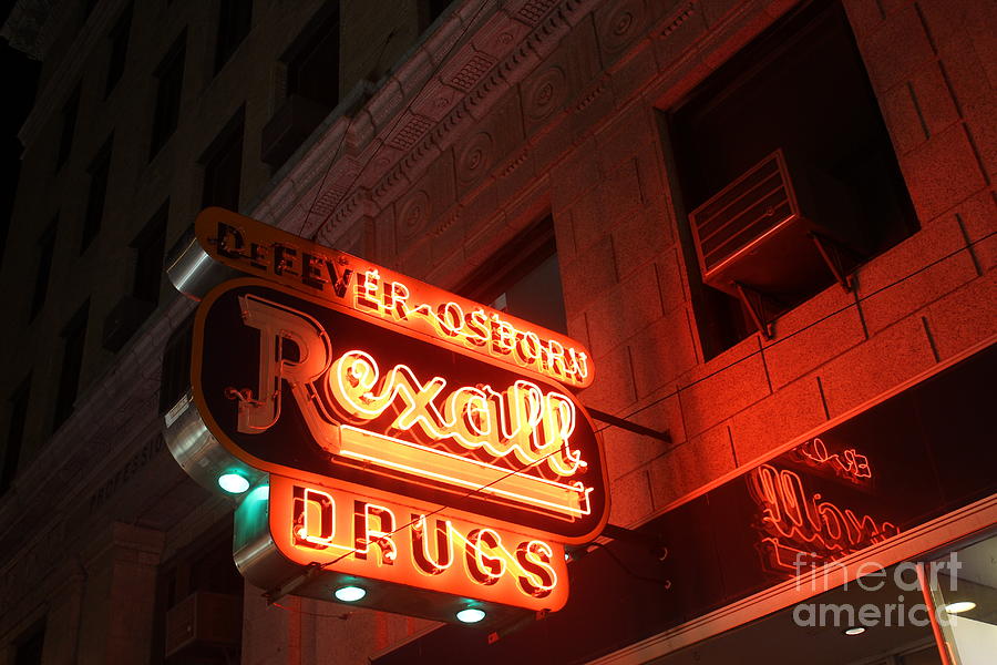 Rexall Drugs Photograph by Jenny Revitz Soper