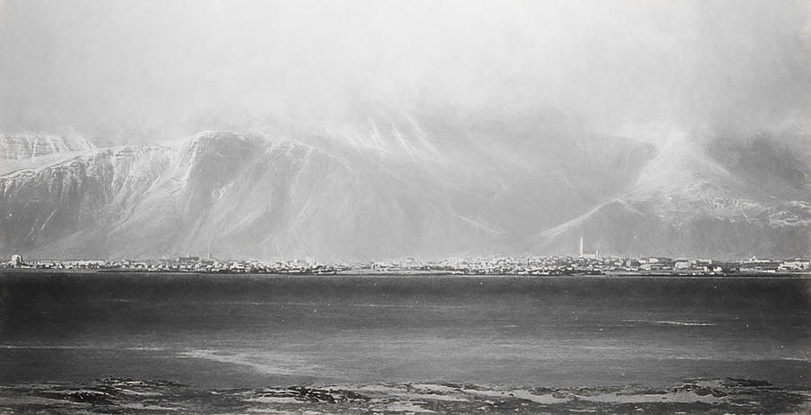 Reykjavik Charcoal Digital Art by Roy Pedersen