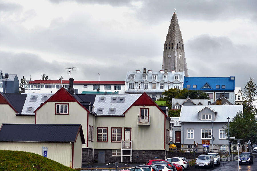 Reykjavik Street Photograph by Catherine Sherman