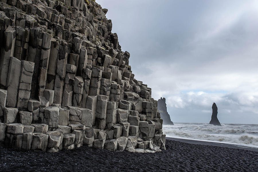 Nature Photograph - Reynisfjara Iceland by Dean Chytraus