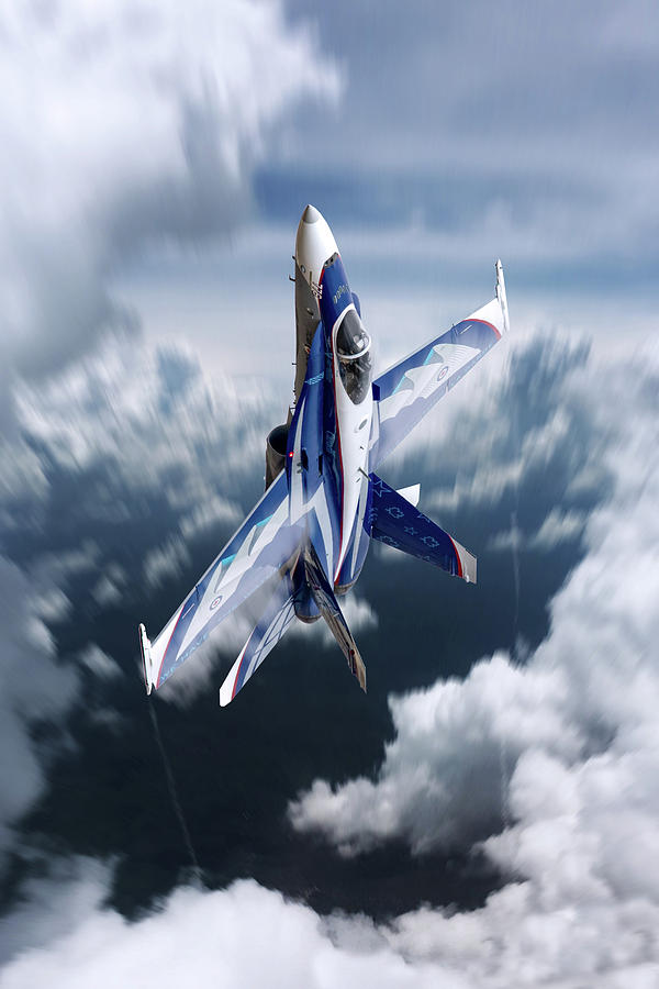 RFAC CF-18 Norad Digital Art by Airpower Art