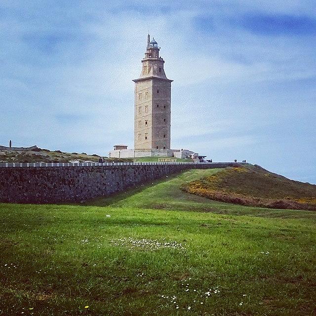 Architecture Photograph - Tower of Hercules       by Silvia Rey Lopez