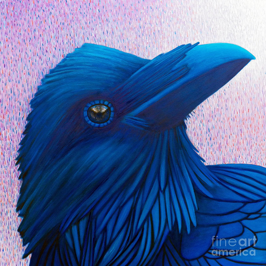 Rhapsody In Blue Painting by Brian  Commerford
