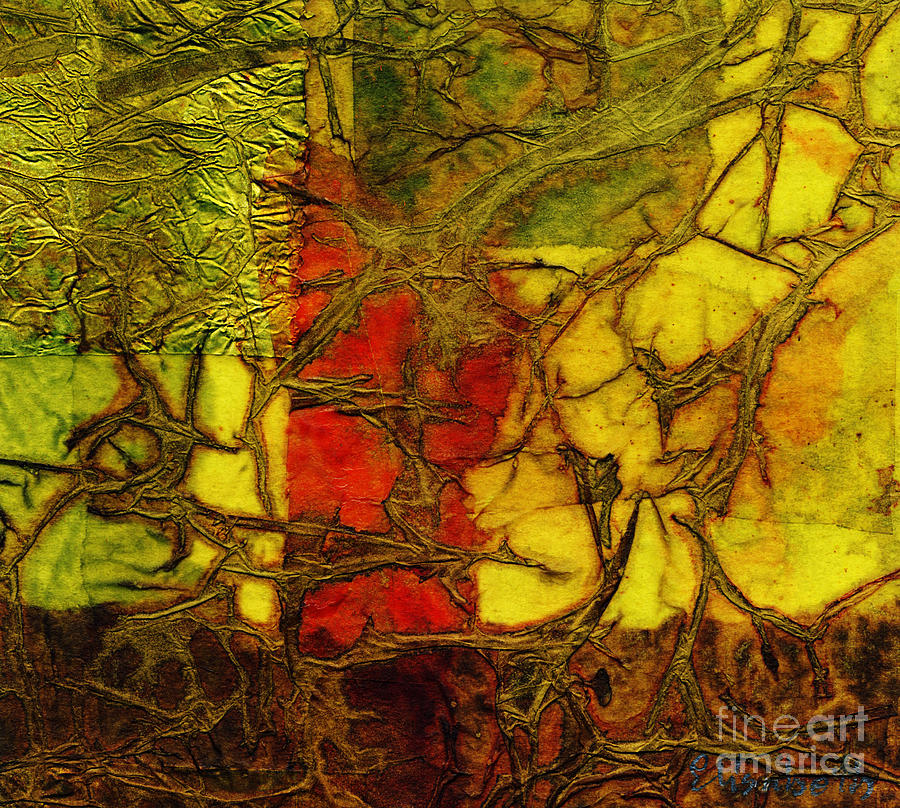 Abstract Mixed Media - Rhapsody of Colors 42 by Elisabeth Witte - Printscapes