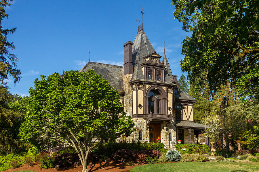 Napa Photograph - Rhine House at Beringer Estates by Bill Gallagher