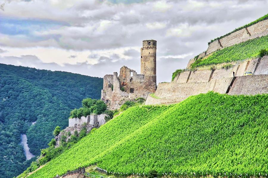 Rhine River Medieval Castle Photograph by Kirsten Giving