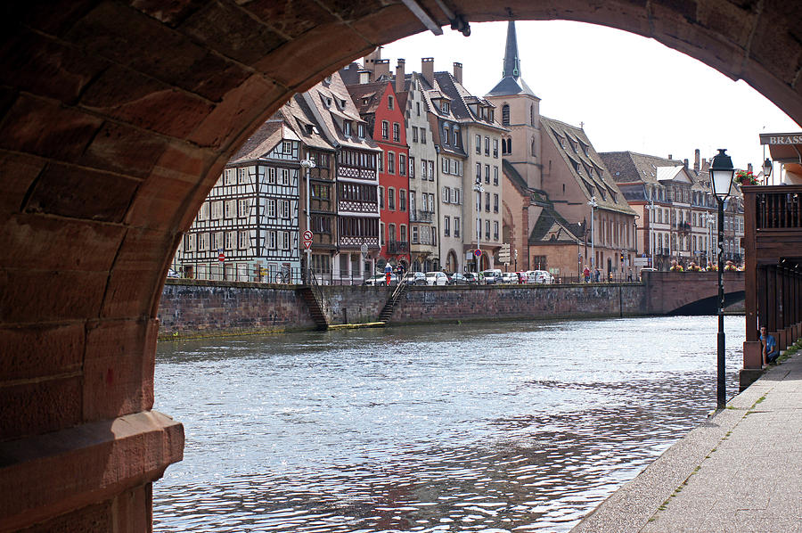 Rhine River 29 Strasbourg Photograph by Steve Breslow