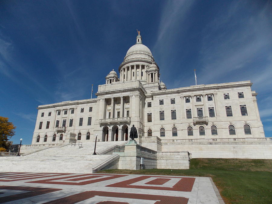 Rhode Islands State House Photograph by Catherine Gagne