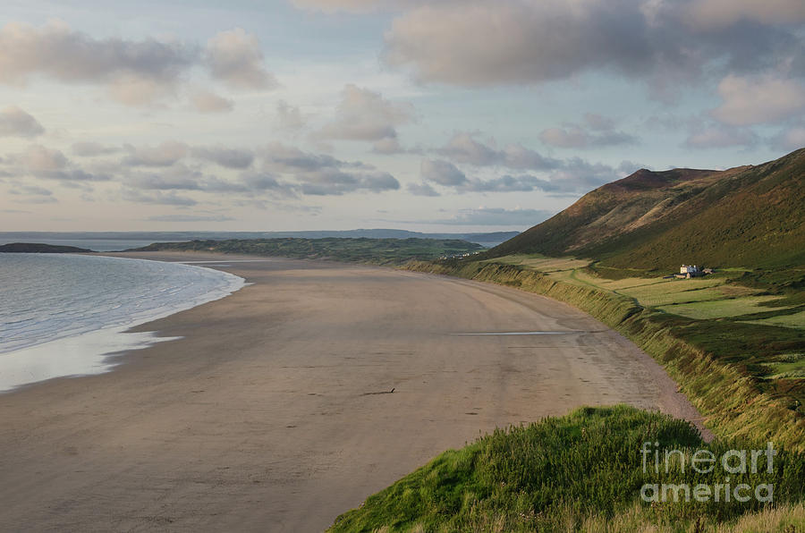 Rhossili Bay, South Wales Photograph by Perry Rodriguez