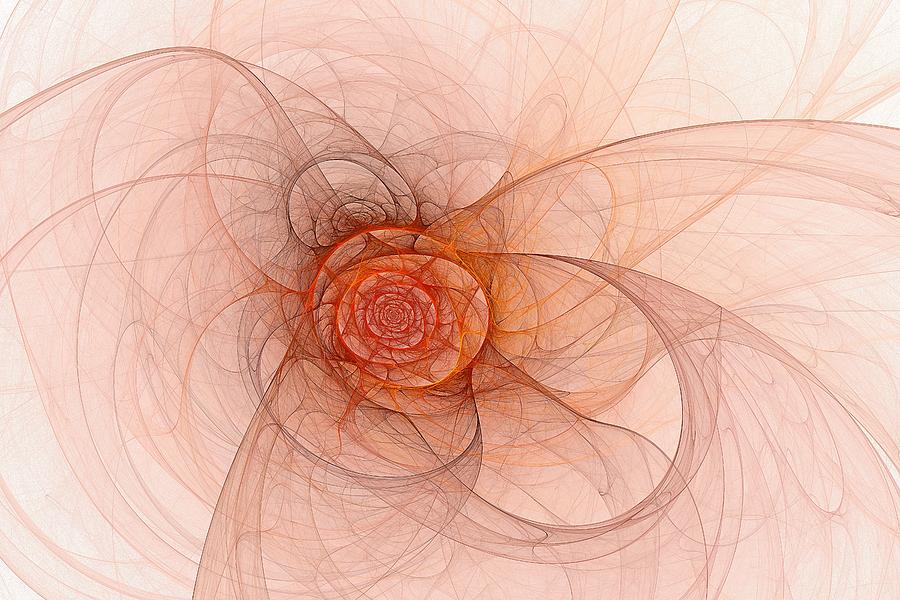 Rhymbic Spiral Digital Art by Doug Morgan