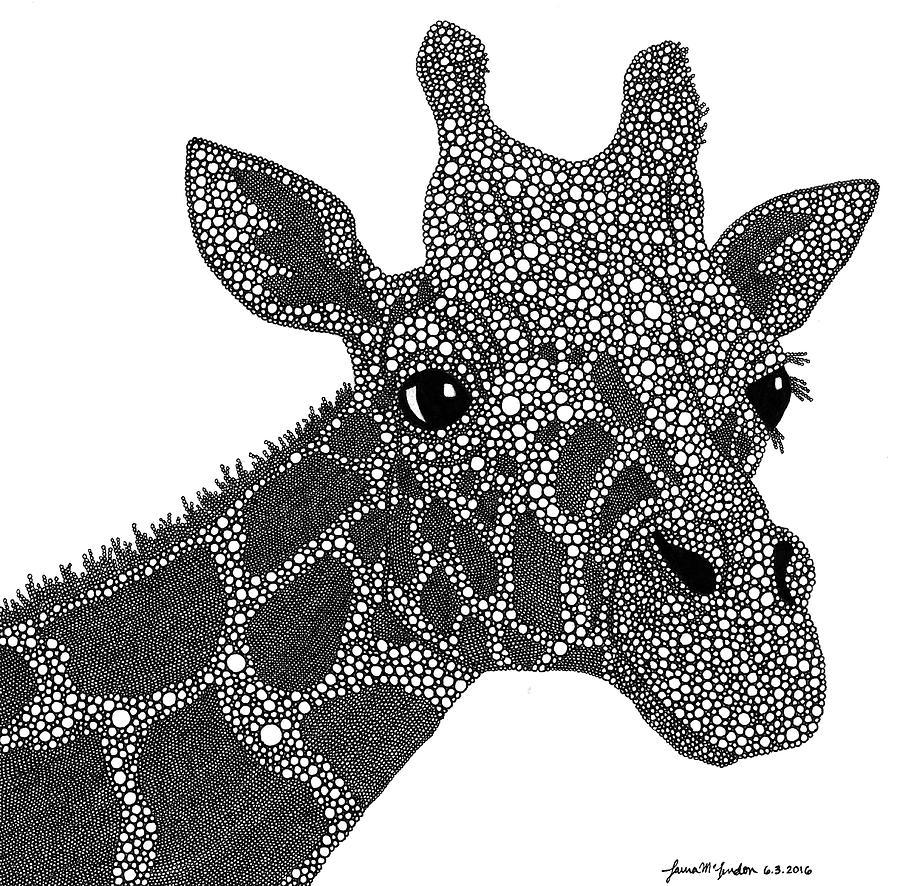 Rhymes With Giraffe Drawing