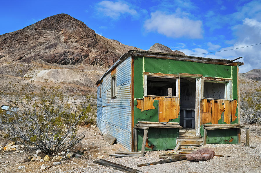 Rhyolite Ghost Town Home Photograph by Kyle Hanson