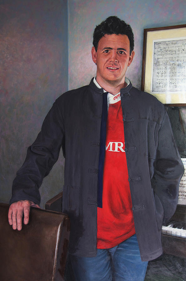 Rhys Meirion Painting by Harry Robertson
