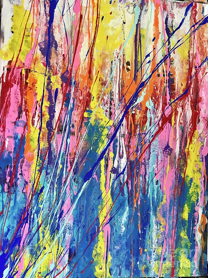 Rhythm  Therapy Painting by Sherry Harradence