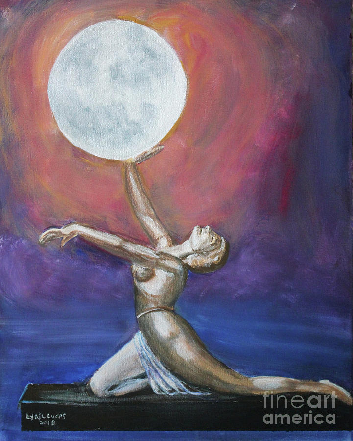Strength Of A Women Painting by Lyric Lucas