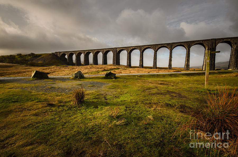North Yorkshire Photograph - Ribblehead Viaduct by Smart Aviation