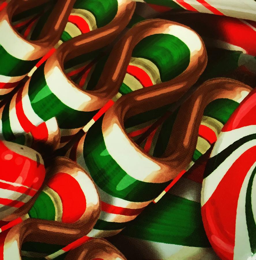 Ribbon candy  Photograph by Sandy Taylor