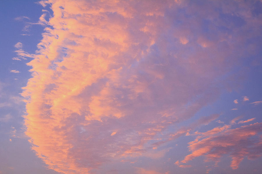 Ribbon of Clouds at Sunset Photograph by Joni Eskridge