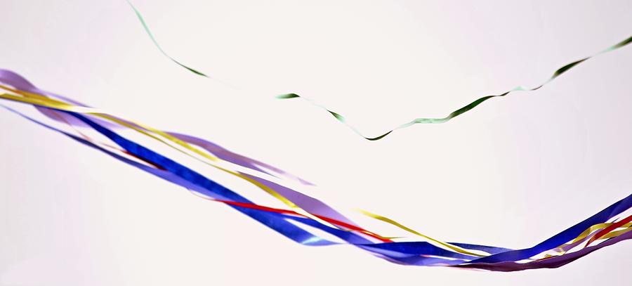 Abstract contemporary Ribbon Photo Photograph by Marysue Ryan