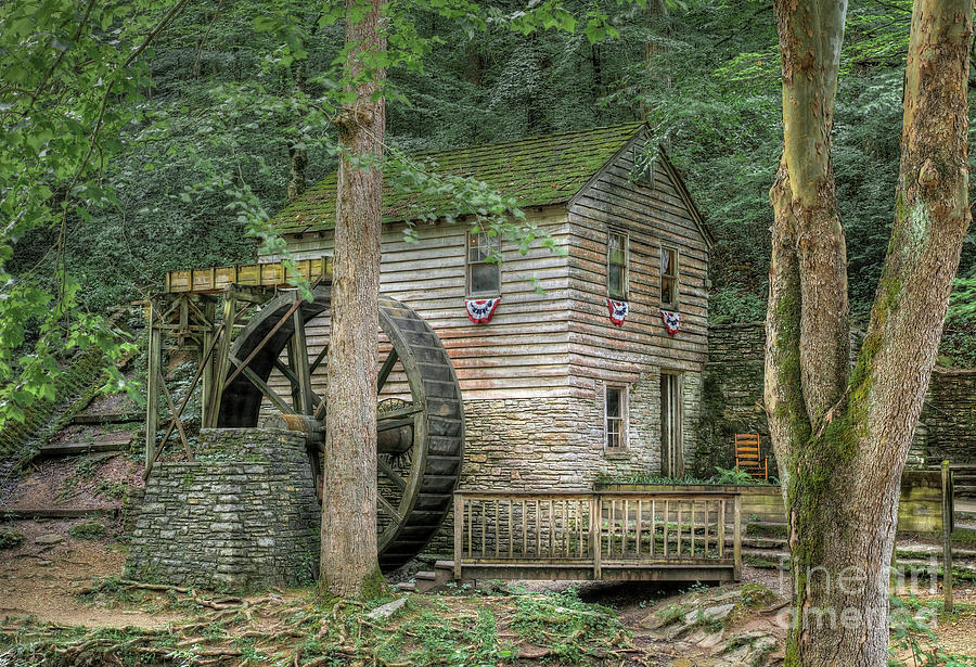 Rice Grist Mill 2017 Photograph by Douglas Stucky