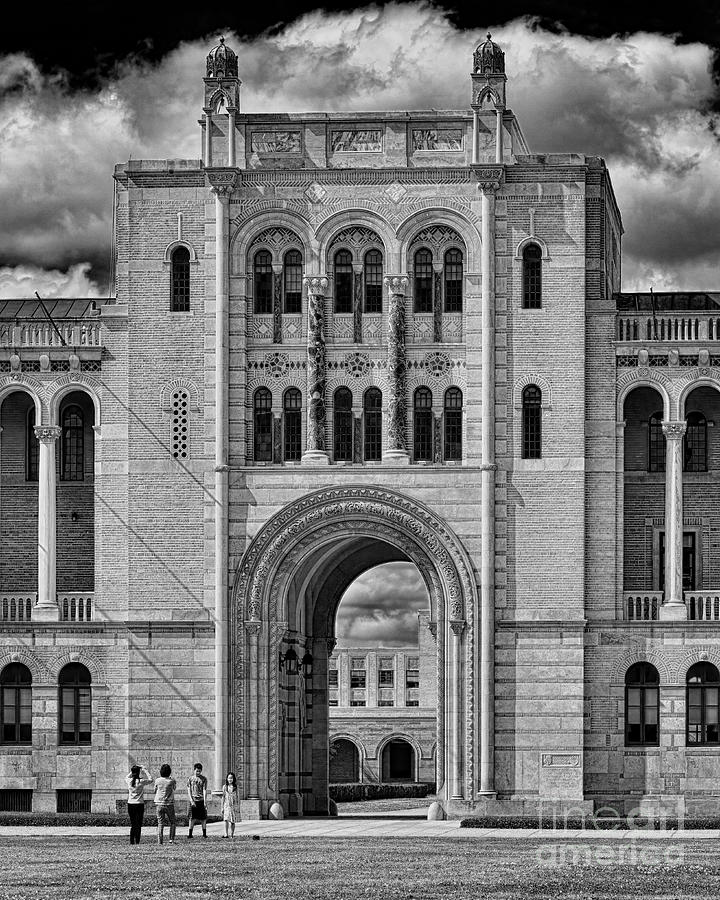 Rice University Entrance Photograph by Norman Gabitzsch