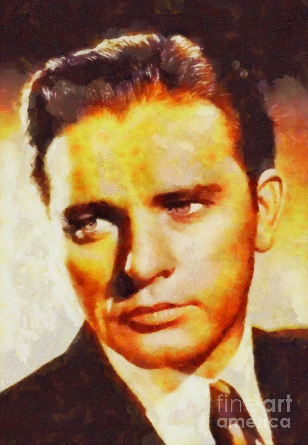 Richard Burton, Vintage Actor Painting by Esoterica Art Agency - Fine ...