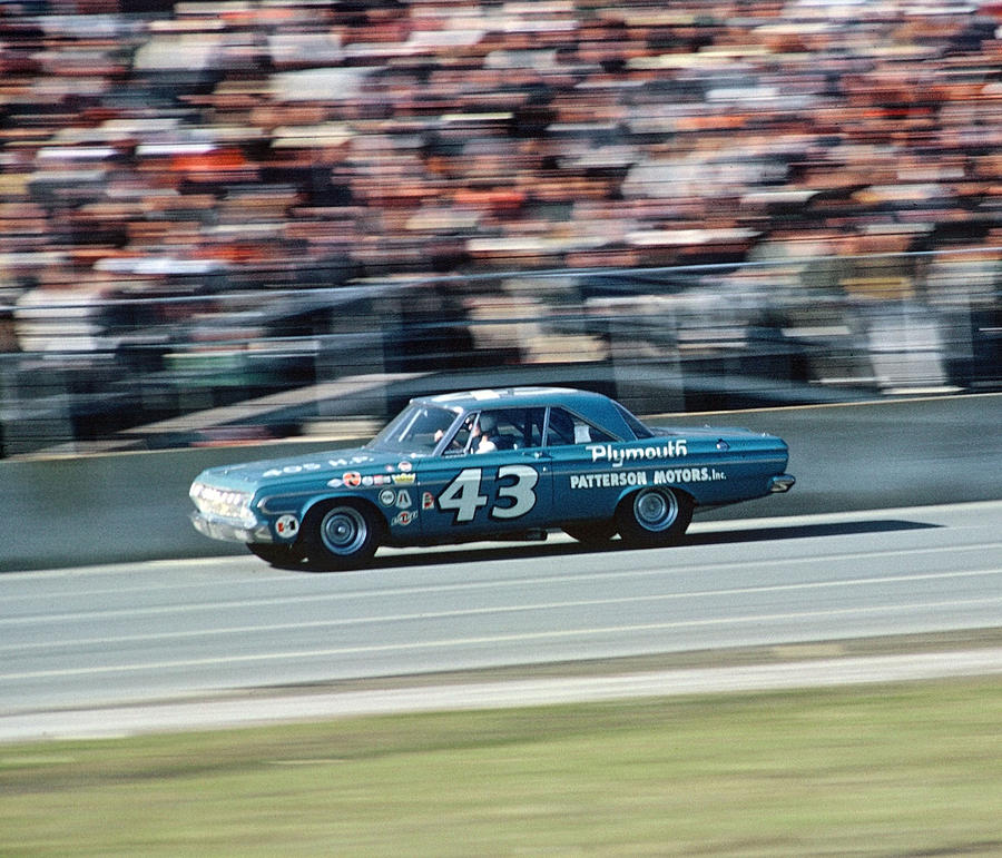 Richard Petty #43 Plymouth 1964 Aufkleber NASCAR Sticker