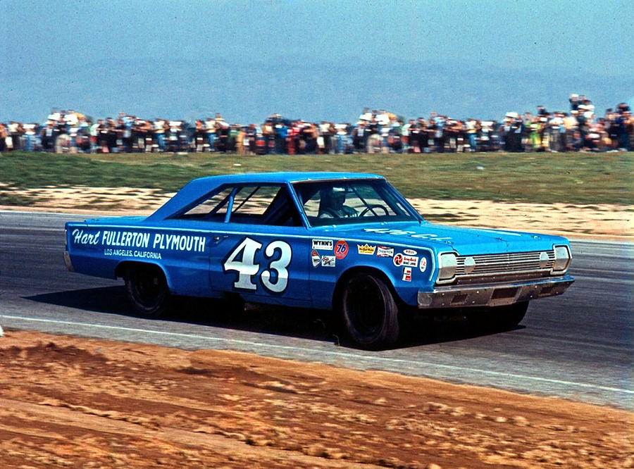 Richard Petty # 43 Plymouth 1967 Riverside Photograph by David Bryant ...