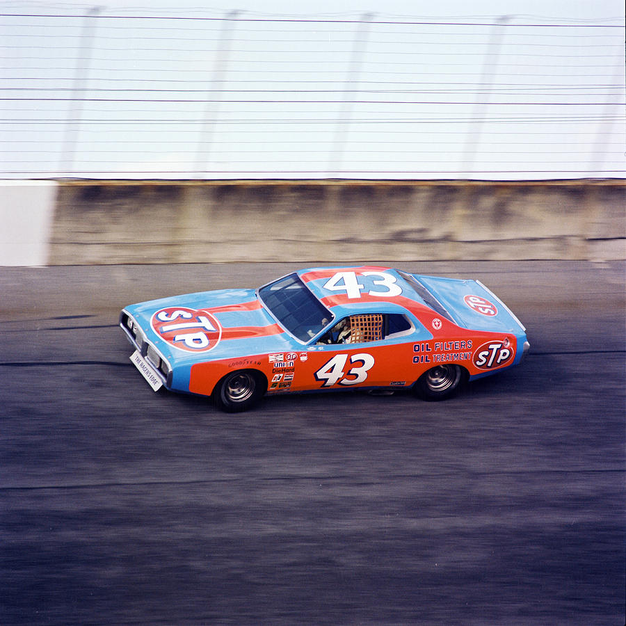 Richard Petty Photograph - Richard Petty 1977 Daytona 500 by David Bryant
