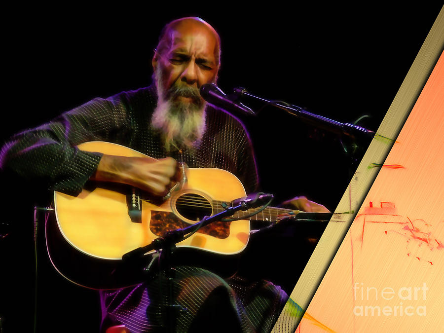 Music Mixed Media - Richie Havens Collection by Marvin Blaine
