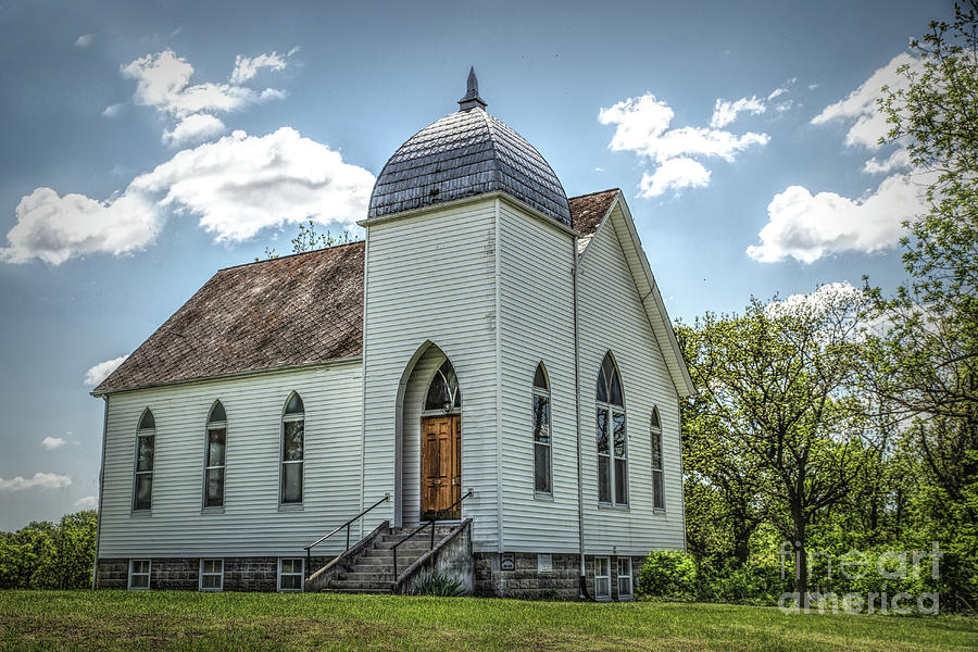 Richland Christian Church Photograph by Lynn Sprowl