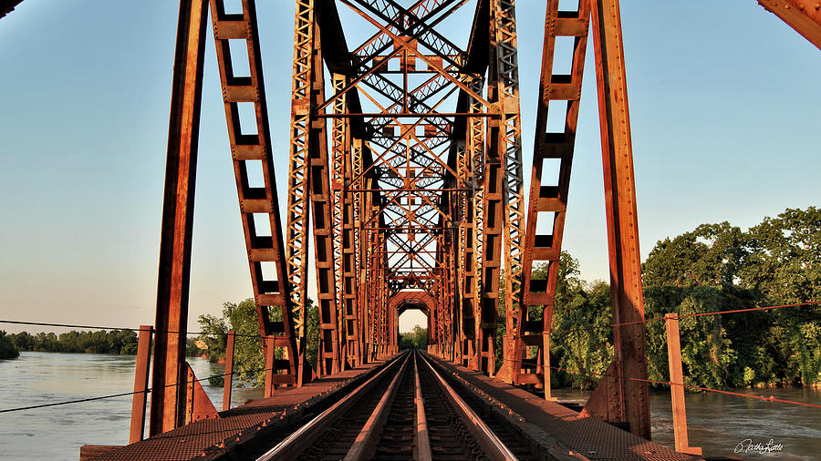 Richmond Brazos River Bridge Photograph by Nathan Little